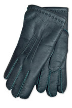 Brooks Brothers Mens Green Genuine Sheepskin Shearling Gloves L Large 8821-10 - £108.06 GBP