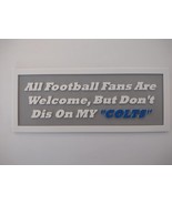 Indianapolis Colts Magnetic Fan Sign - $12.00