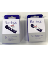 Flamingo Dermaplane Razor Refill Cartridges Lot of 2 New 6-Count Box - 1... - $225.99 MXN