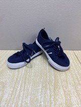 Girl&#39;s Nautica Classic Lace Up Sneakers Navy Little Kids Size 6 - £8.88 GBP