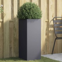 Planter Anthracite Cold-rolled steel Medium Durable Planter - $2,616.57 MXN