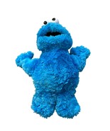 Sesame Street 2002 Cookie Monster Plush Toy 12&quot; Soft &amp; Cuddly Blue Furry... - $19.85 CAD
