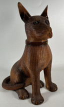 Shanghai Industries Chinese Mid Century 1970s Woven Wicker Bamboo Dog Basket - £395.67 GBP