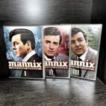 Mannix DVD Lot, Seasons 1 2 3, Mike Connors, 18 DVDs, 74 episodes, TV Crime Show - £19.45 GBP