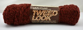 Vintage Lion Brand Tweed Look Worsted Yarn - 1 Skein Terra Cotta Tweed - £5.93 GBP