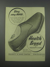 1954 Crockett & Jones Health Brand M.659 Shoes Advertisement - £14.55 GBP