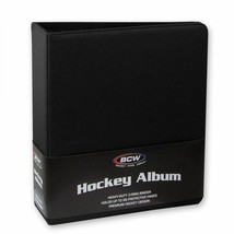 6 BCW 3 in. Album - Hockey Collectors Album - Premium Black - £111.05 GBP