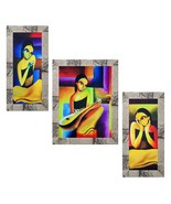 Painting Set of 3 Wall Art Framed Digital Office Decor Home Decor Paintings - $49.94