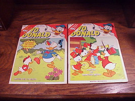 2 Yo, Donald, Walt Disney Donald Duck Spanish Language Comic Books, no. 35, 36 - £7.03 GBP