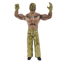 Jakks Pacific 2005 WWE  Rey Mysterio gold pants 619  - £6.00 GBP
