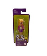 Mattel 2021 Polly Pocket 3.5 Inch Doll POLLY Blonde hair Blue eyes Plane... - $148.20 MXN