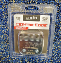 Andis CeramicEdge Detachable Blade - Size 7FC - Silver - (New, Sealed ) - $29.69