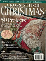 Cross Stitch Magazine Christmas 2001 Issue 50 Projects Santa Snowmen Sto... - $9.90