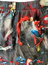 MARVEL HEROES BOYS MULTI ACTION FIGURE ELASTIC WAIST PULL UP PANTS EUC M - £11.59 GBP