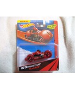 Hot Wheels Moto Track Stars. Team Red. 2013. Ages 3+. Unopened. - $34.68 CAD