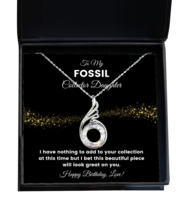 Fossil Collector Daughter Necklace Birthday Gifts - Phoenix Pendant Jewelry  - $49.95