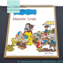 Extremely rare! Vintage Snow White and the Seven Dwarfs mirror. Walt Disney - £196.65 GBP
