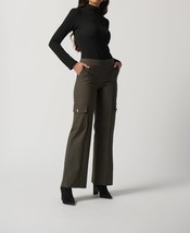 Joseph Ribkoff wide leg pant in Avocado/Olive Green - £97.82 GBP