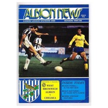 Albion News Programme Magazine January 18 1986 mbox2982/b West Bromwich Albion v - £3.13 GBP