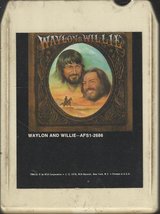 Waylon Jennings &amp; Willie Nelson: Waylon &amp; Willie - 8 Track Tape  - £5.70 GBP