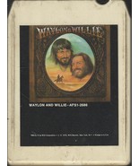 Waylon Jennings &amp; Willie Nelson: Waylon &amp; Willie - 8 Track Tape  - $131.16 MXN