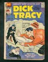 DICK TRACY #137 &#39;59-CHESTER GOULD-HARVEY COMICS-IN JAIL P/FR - £20.85 GBP