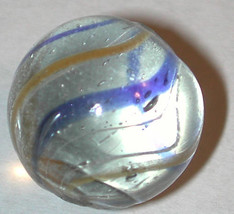 antique Coreless Glass Swirl German Marble marbles old - £12.53 GBP