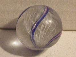 antique Latticino Core Swirl German Marble marbles peewee size - £12.37 GBP