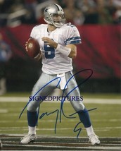 Tony Romo Signed Autographed 8 X10 Rp Photo Dallas Cowboys Qb - £10.19 GBP