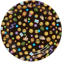 Emoji LOL Dessert Cake Plates Birthday Party Supplies by Amscan 8 Count New - £3.16 GBP