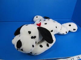 Ty Pillow Pals Dalmation Spotty Vintage 1997 Red Bow 15&quot; Plush Stuffed P... - $283.44 MXN