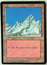 Snow-Covered Mountain - Ice Age - 1995 - Magic the Gathering - £1.41 GBP