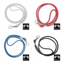 Reflective Rope Lace Lanyard / Neck strap ID Strap Badge Holder keychain... - $6.99