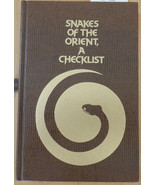 SNAKES OF THE ORIENT: A CHECKLIST By Kenneth R. G. Welch - Hardcover - $9.50