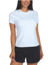 Spyder Women&#39;s Ribbed Short Sleeve Tee WHITE Women&#39;s Sz M NWT - $246.03 MXN
