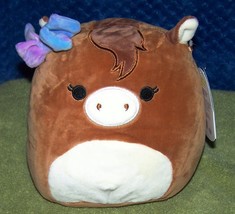 Squishmallows TOMAR the Brown Horse 7&quot;H NWT - £12.49 GBP