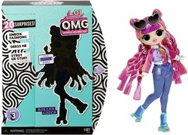 LOL~Surprise~Series 3~OMG Roller Chick~Fashion Doll~L.O.L. Doll~w/ 20 Surprises - £31.94 GBP