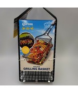 Corona Brand Veggie/Meat Grilling Basket Black Camping Beach New 9 x 5 x 3 - $33.88 CAD