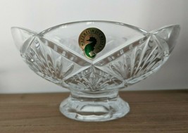 Waterford Crystal Evie Collection Scalloped Edge Fan &amp; Wedge Footed Bowl 6&quot; - £26.90 GBP