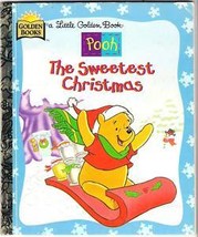 Winnie the Pooh The Sweetest Christmas Little Golden Book 1997 - £15.73 GBP