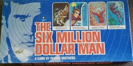 Vintage ~ 1975 ~ The Six Million Dollar Man Board Game ~ Parker Bros. - £24.12 GBP