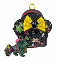 Disney Loungefly Main St Electrical Parade-50th Backpack Ears Wishable 3-pc SET - $185.99