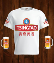 Tsingtao  Beer White T-Shirt, High Quality, Gift Beer Shirt - £23.89 GBP