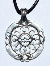 Celtic Harmony Pewter Protection Amulet, Adjustable Charm Pendant - $778.80 MXN
