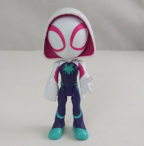 2010 Hasbro Marvel Spidey &amp; His Amazing Friends Gwen Spider 4.5&quot; Action Figure - £6.08 GBP