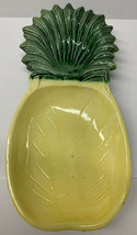 Vintage Ceramic Pineapple Serving Platter Japan Lipper &amp; Mann - £9.40 GBP