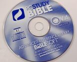 PC Study Bible Version 4 CD Advanced Reference Library Windows BibleSoft... - $44.00