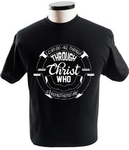 Philippians 4 13 I Can Do All Things Through Christ Who Strengthens Me Religion  - £13.50 GBP+