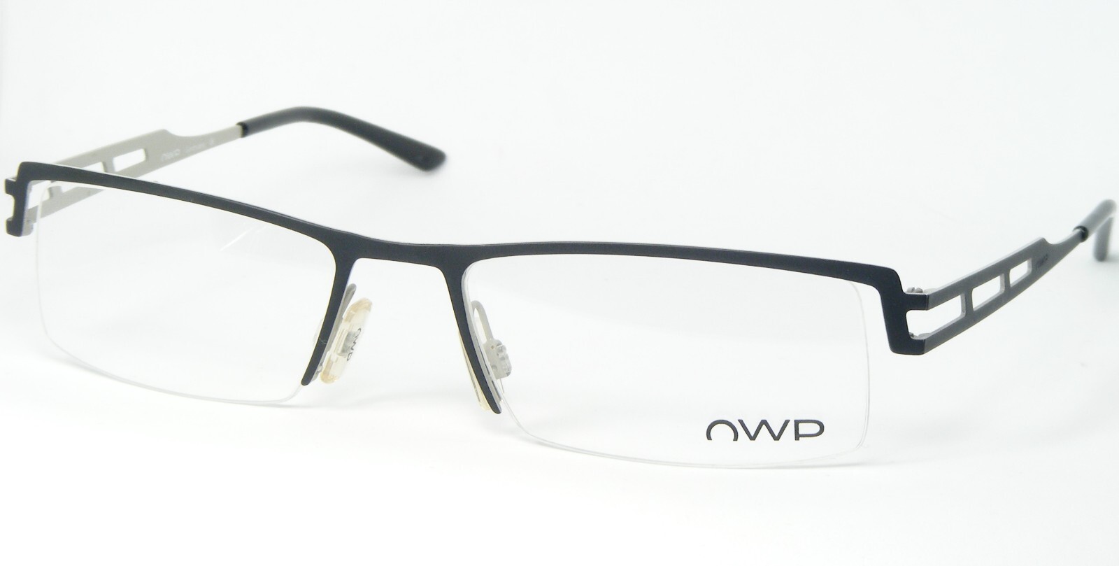 OWP Mod. 8563 100 MATT BLACK EYEGLASSES GLASSES FRAME 53-18-140mm Germany - $82.24