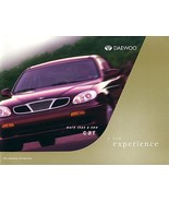 1999 DAEWOO full line sales brochure catalog LANOS LEGANZA NUBIRA 99 US - £6.39 GBP